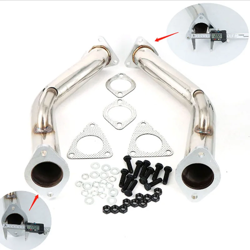 JDM Decat Nissan 350z Catless Downpipe - Image 2