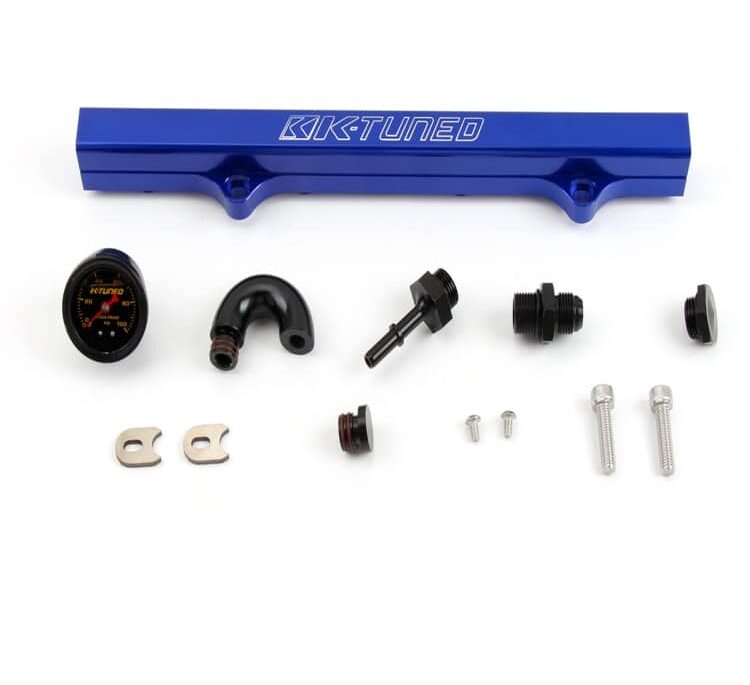 JDMPro K-Series Fuel Rail With Pressure Gauge - Image 3