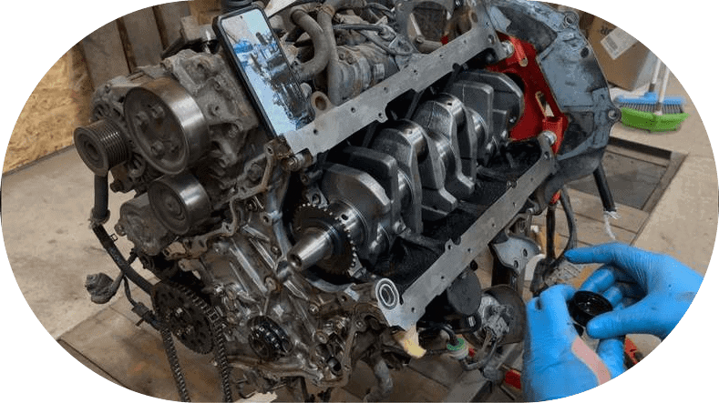 Mazda 3 crankshaft AP01 with bearing kits